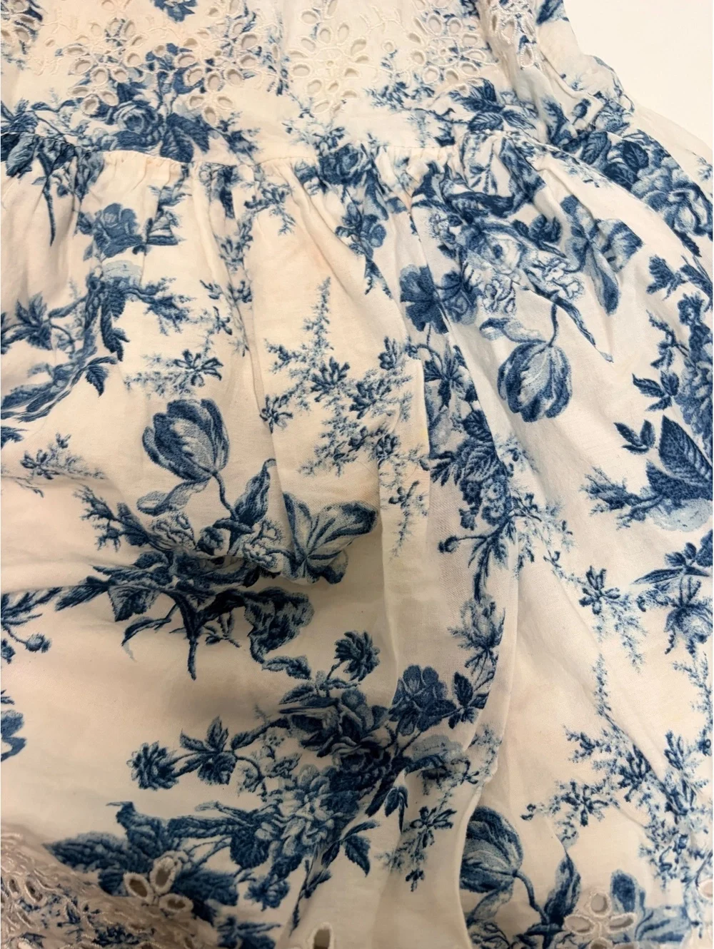 LoveShackFancy x GAP Floral and Eyelet Dress 5T